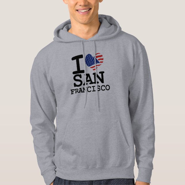 I love San Francisco Hoodie (Front)
