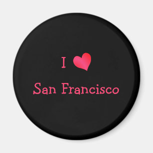 I Love San Francisco Magnet