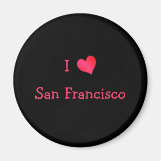 I Love San Francisco Magnet