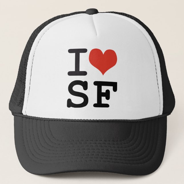 I love San Francisco Trucker Hat (Front)