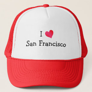 I Love San Francisco Trucker Hat