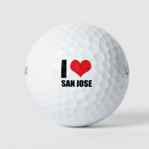 I love San Jose Golf Balls
