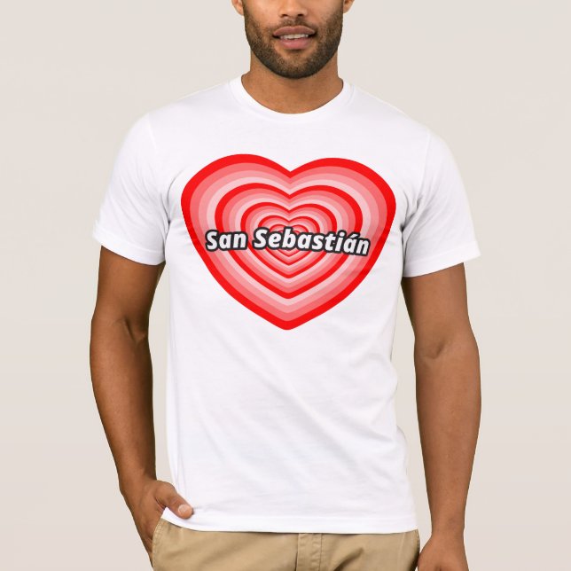 I love San Sebastian T-Shirt (Front)