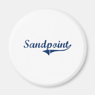 I Love Sandpoint Idaho Magnet