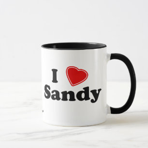 I Love Sandy Mug