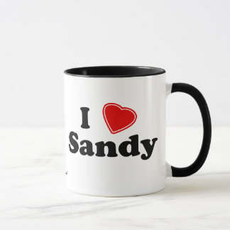 I Love Sandy Mug