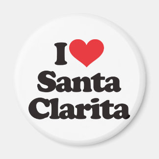 I Love Santa Clarita Magnet