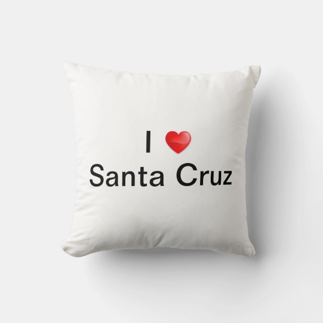 I love santa Cruz Cushion (Front)