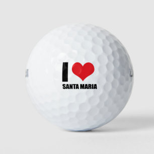 I love Santa Maria Golf Balls