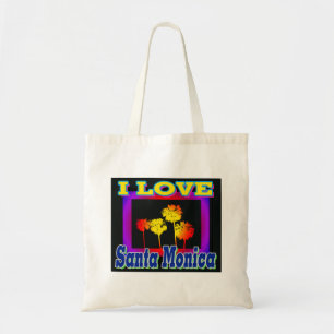 I LOVE Santa Monica Palm Trees in the Box Bag