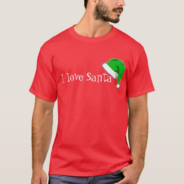 I love Santa T-Shirt (Front)