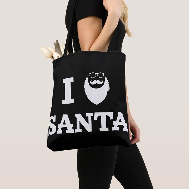 I Love Santa Tote Bag (Creator Uploaded)