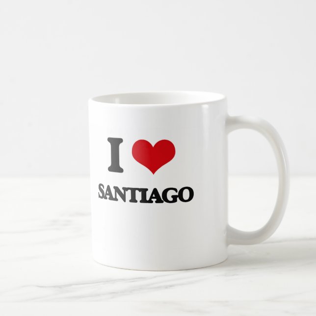 I love Santiago Coffee Mug (Right)