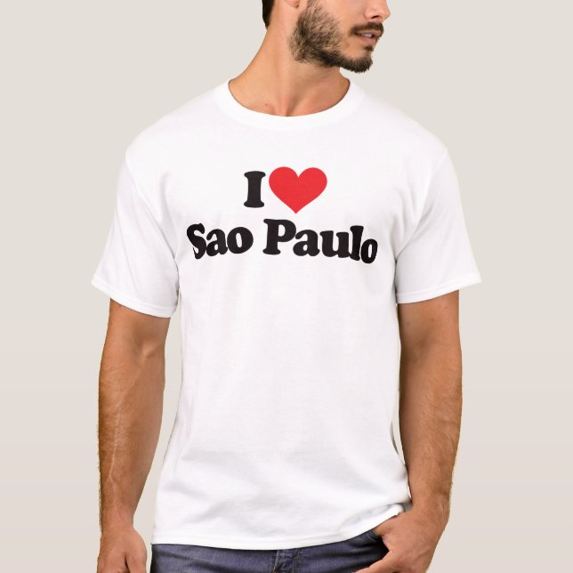 I Love Sao Paulo T-Shirt (Front)