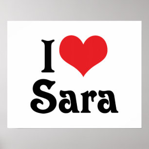 I Love Sara Poster