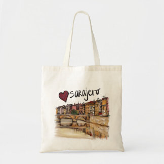 I love Sarajevo Tote Bag