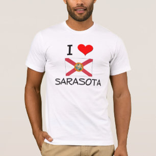 I Love SARASOTA Florida T-Shirt