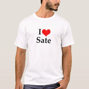 I Love Sate T-Shirt
