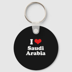 I Love Saudi Arabia Tshirt Key Ring