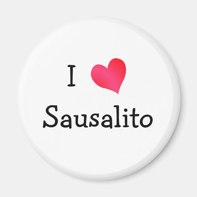 I Love Sausalito Magnet (Front)