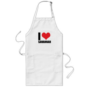I love Savannah Long Apron