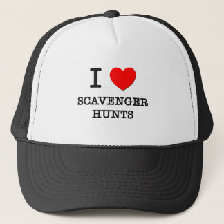 I Love Scavenger Hunts Trucker Hat