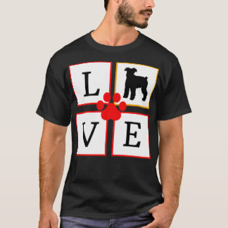 I Love Schnauzers T-Shirt