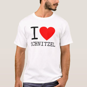I love Schnitzel Austria Wiener Dialekt T-Shirt