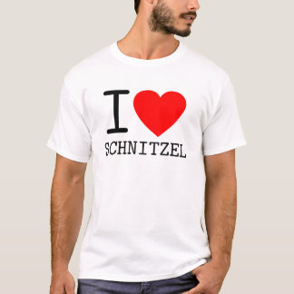 I love Schnitzel Austria Wiener Dialekt T-Shirt