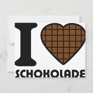 I love Schokolade icon
