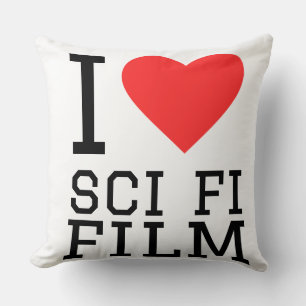 I love sci fi film cushion