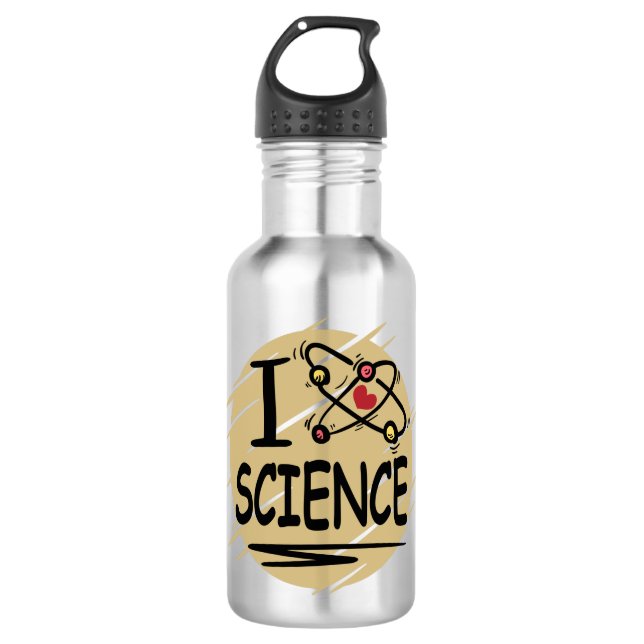 I love Science 710 Ml Water Bottle (Front)