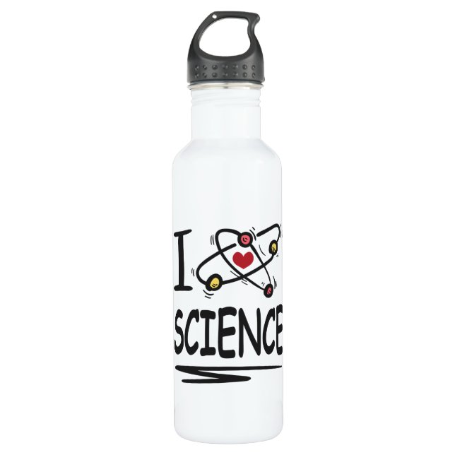I love Science 710 Ml Water Bottle (Front)