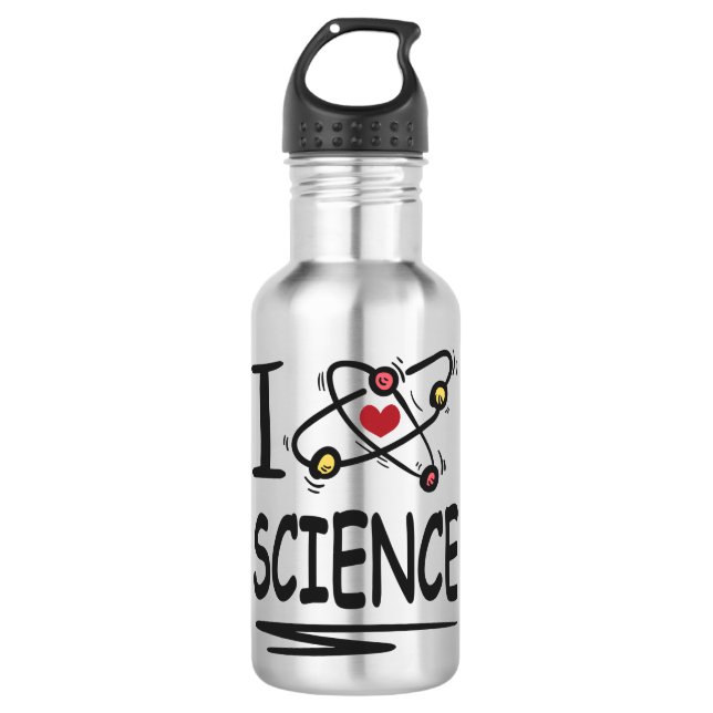 I love Science 710 Ml Water Bottle (Front)