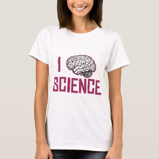 I Love Science (brain) T-Shirt