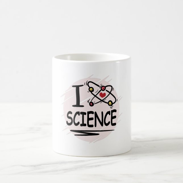 I love Science Coffee Mug (Center)