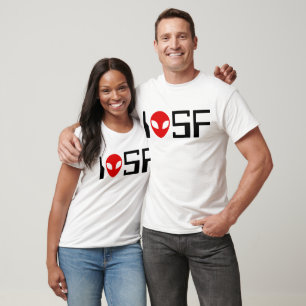 I Love Science Fiction (retro 1) T-Shirt