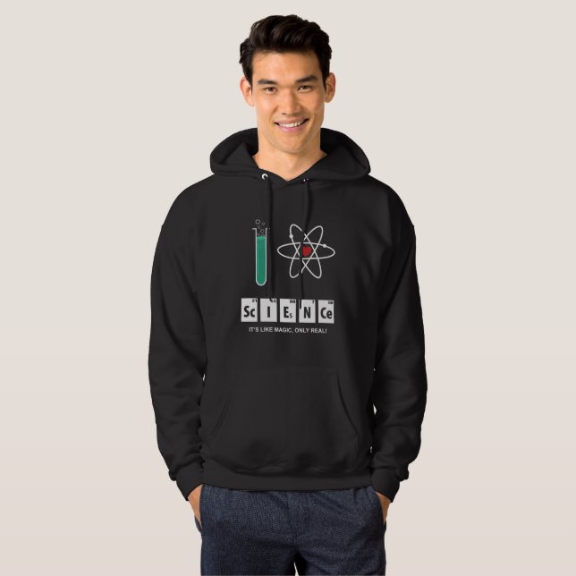 I Love Science - Hoodie (Front Full)