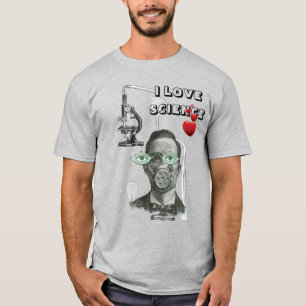 I LOVE Science Major Doctor of Science T-Shirt