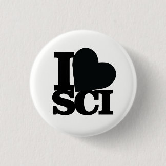 I Love Science pin