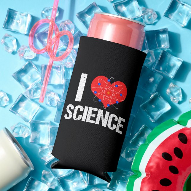 I Love Science Seltzer Can Cooler (In Situ Summer)