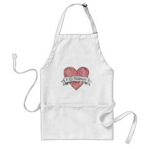 I Love Science Standard Apron