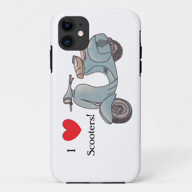 I love Scooters! Iphone 5 Case (Back)