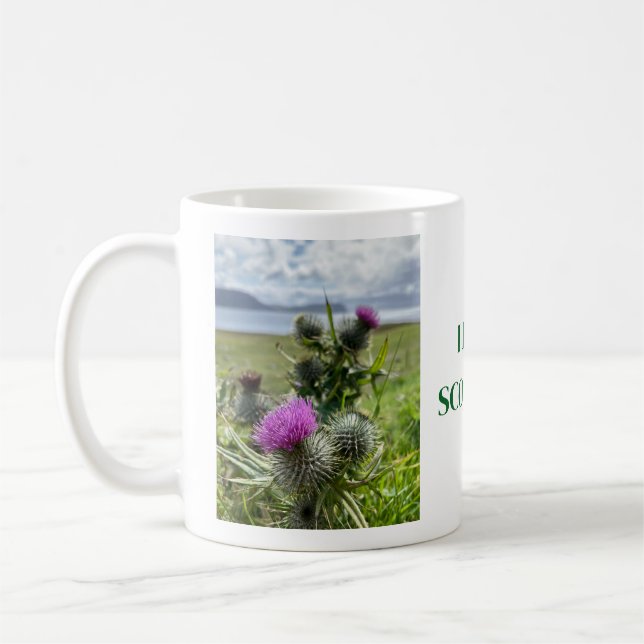 I love Scotland. Coffee mug (Left)