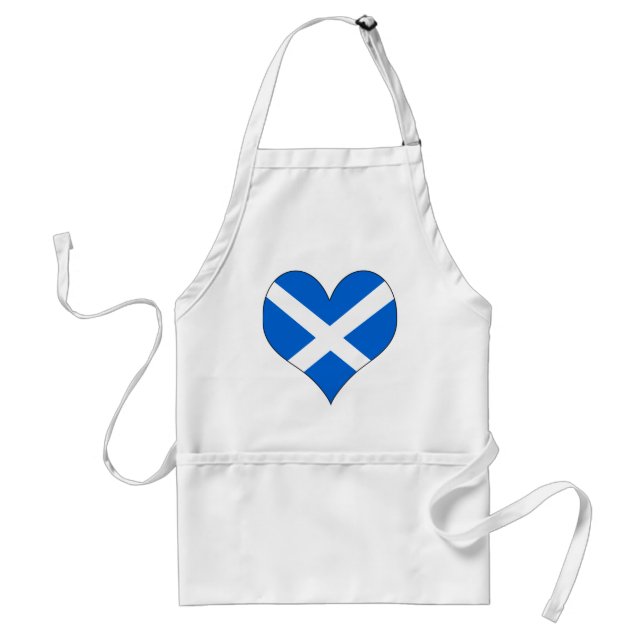 I Love Scotland Standard Apron (Front)
