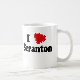 I Love Scranton Coffee Mug