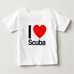 i love scuba baby T-Shirt