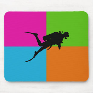 I love scuba diving - mousepad
