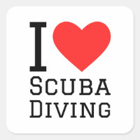 I love scuba diving