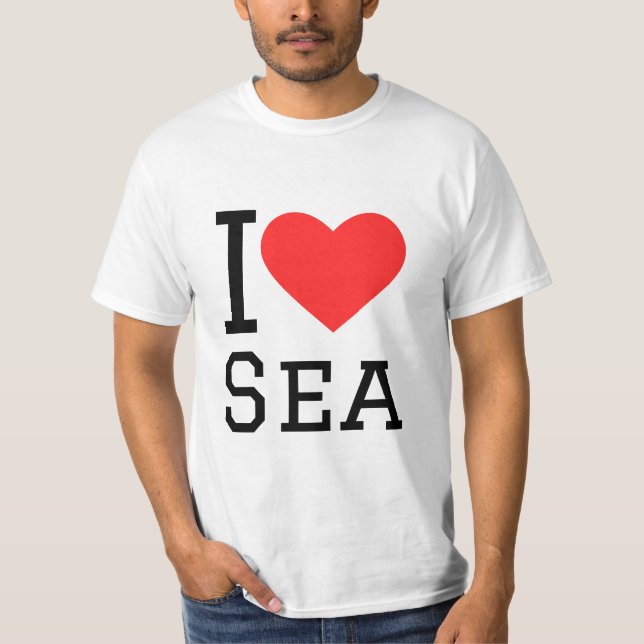 I love sea T-Shirt (Front)